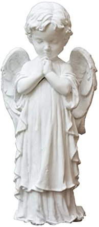 ARZARF Wohnkultur-Statue Engel Harz Garten Statue Kinder Indoor Outdoor Dekoration Engel Residenz Figur Little Angel Boy Skulptur Tischdekorationen