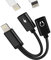 Dual Lightning Dongle for iPhone Headphone Jack Adapter (2in1) for Apple MFI Certified Charger AUX Cable Audio Charge Splitter Music Converter for iPad Air 11 12 13 14 Pro Max Mini 7 8 Plus Connector