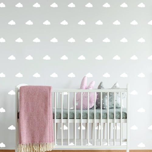 40 x Wolke Wandaufkleber – Kinderzimmer Aufkleber Wolken Aufkleber für Babyzimmer 9