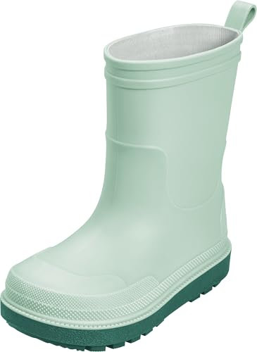 Playshoes Regenstiefel Unisex Kinder Gummistiefel, Grün, 22 EU