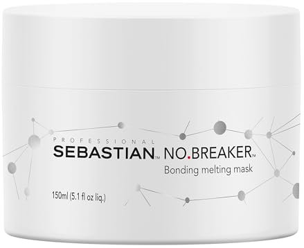 Sebastian Professional NO.BREAKER Bonding Melting Hair Mask | Reparaturbehandlung für geschädigtes Haar | Intensive Pflege | Für glatteres, glänzenderes Haar | 150ml