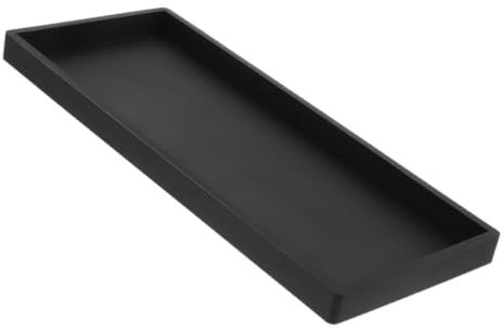 CANIGHT Multi-functional Towel Tray Perfume Dish Desktop Tray Bathroom for Cosmetic Countertop Toiletries