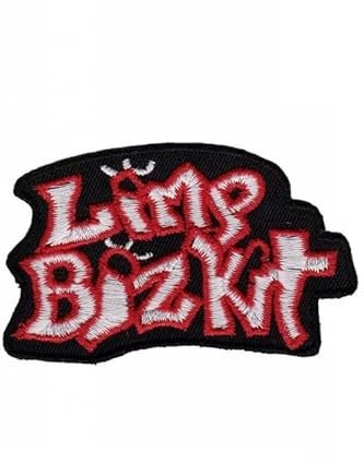 Limp Bizkit Nu Metal Band Patch Badge Embroidered Iron on Applique Patch Accessory