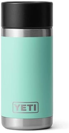YETI Rambler Hotshot Bottle, Vacuum Insulated Stainless Steel Bottle with Hotshot Cap, Seafoam, 12 oz (354 ml)