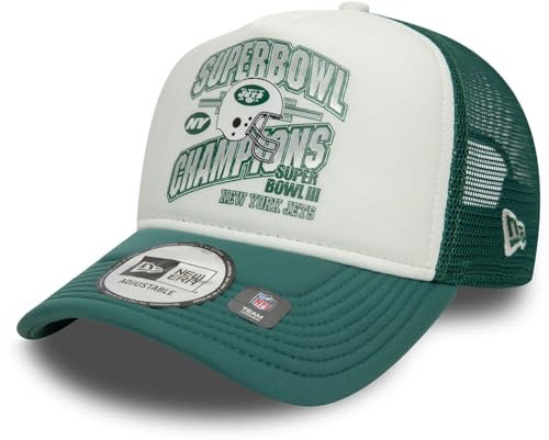 New Era A-Frame Mesh Trucker Cap Superbowl New York Jets