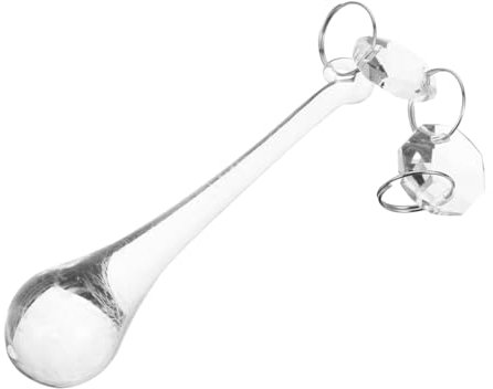 HOMOCONO Kristallbeleuchtung Hochzeit Kristalllampe Anhänger Kristalldekoration Für Lampe Kristall Hängedeko Deckenleuchten Hängedeko Kristallanhänger Hängeleuchte Pendelleuchte Dekoration