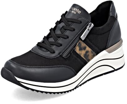 Remonte Damen Low-Top Sneaker D0T09, Frauen Halbschuhe,lose Einlage