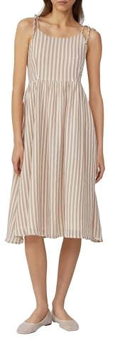 QS Spaghettiträger-Kleid aus Baumwolle mit Schleife am Rücken