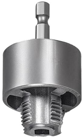 PVC-Gewindewerkzeug Integrierter Gewindebohrer- Und Schneideisen-Satz,