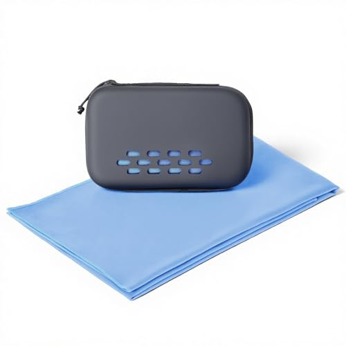 Aolso Toalla de Microfibra, Toallas Gimnasio Toalla de Viaje Ligera, Absorbente y Secado Rápido Toalla Yoga, Gimnasios Hombre Mujer, Ideal para Playa, Camping, Yoga y Nadar(100 * 50cm)