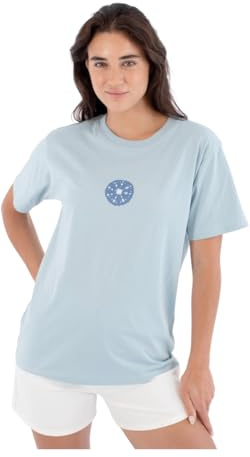 Kurzarm-T-Shirt Frauen - Island sea Elements