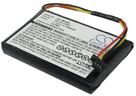 Replacement battery for TomTom XL IQ, XL2 V4, 4ET0.002.02, 4ET03, XL Holiday, XL Live 4EM0.001.02