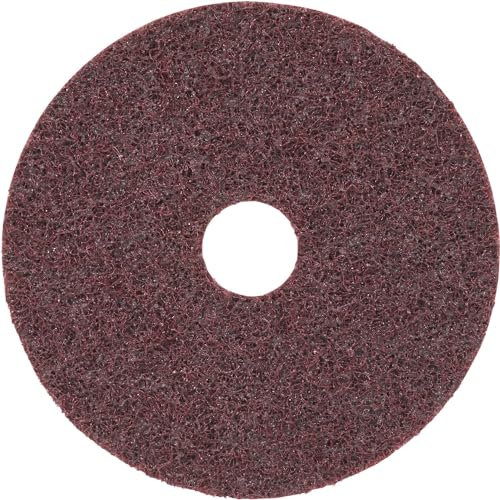 3M Scotch-Brite Surface Conditioning discs SC-DH, 125 x 22 mm, with hole, medium grit – Smooth and simple cleaning, blending and finishing of surfaces - 1x 20 discs