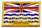 Aufnäher Patch Flagge Kanada Britisch Kolumbien - 8 x 6 cm