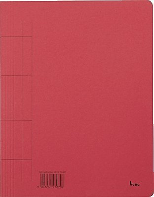 Bene 81100 Karton-Schnellhefter, A4, rot