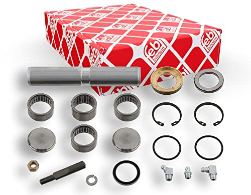 febi bilstein 02170 Achsschenkelbolzensatz mit Drucklager, Einzelsatz, 1 | Kompatibel mit: MERCEDES-BENZ T2/L Kasten, T2/L Pritsche/Fahrgestell, T2/LN1 Kasten, T2/LN1 Pritsche/Fahrgestell