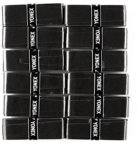 Yonex Overgrip Super Grap 12er, Schwarz, 0196260121800000