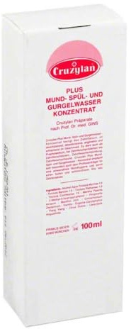 CRUZYLAN Plus Mund-/Spül- u.Gurgelwasserkonzentrat 100 ml