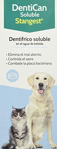 Stangest DentiCan Soluble | Dentífrico Soluble para Perros y Gatos | Higiene Bucal | Elimina Mal Aliento | Controla la Placa y Sarro | 500 ml