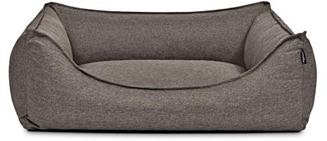 PadsForAll Hundebett Hundekörbchen auch ORTHOPÄDISCH MIT VISCOSCHAUMSTOFF Hundekissen M-XL Creme