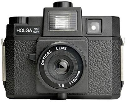 Holga plastica fotocamera, nero (296120)