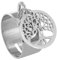 Emotional Bague arbre de vie femme Bagues femmes avec pendentif argent arbre de vie, pour tous les types d’évènements (56)