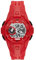 Puma Herrenuhr Bold, Digitales Uhrwerk, 45mm Rotes PolyurethanGehäuse mit PolyurethanArmband, P5040