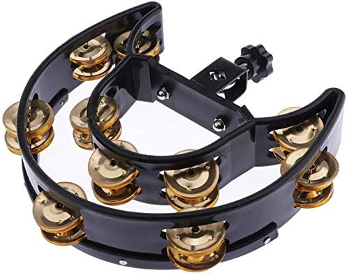 Schlagzeug-Set Tamburin Rassel Kupfer Reihe Schellen Band Begleitung (#3)