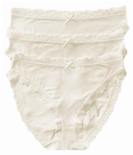 Nina von C Pack Damen - Jazzpants - Slip - mit Spitze - Unterwäsche