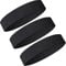Schweißbänder Handgelenk Schweißbänder Stirnband Set Sport Wristbands Headbands 3 Stück,Sport Schweißband Armband Stirnbänder für Fußball Basketball Tennis Gymnastik (Black)