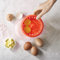 Egg Separator, Egg Yolk White Separator Egg White Yolk Filter Egg Divider Egg Extractor Tool with Storage Box for Kitchen Baking Gadget