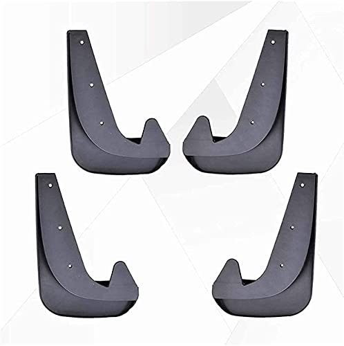 Paraspruzzi Paraspruzzi per Auto per Fiat 500 500C 500L 500X antispruzzo Impermeabile Protegge 4 Pezzi parafanghi per Auto