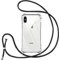 Vauki handyband für iPhone XS/X hülle mit Band Handyhülle Silikon Transparent zum Umhängen Stoßfest mit Kordel Necklace Schnur TPU Bumper Case für iPhone XS