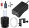 Pawfly Aquarium Air Pump For Fish Tank Hanging Oxygen Aerator Pump with Air Stone Nano Bio Sponge Filter Kit Air Control Valve Airline Tubing and Check Valve Accessories