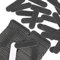 JSRQT 100 Mini Nail Files Double Sided Set Emery Board for Women Girls Professional Bulk Buffer Acrylic 180/240 Grit Manicure Tool (Black)