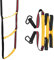 Tioheam Boots-Strickleiter, Schlauchboot Leiter, 3 Stufen Bootsleiter Rutschfester Klappbar Badeleiter Schwimmbadleiter, Für Schlauchboot, Kajak, Motorboot
