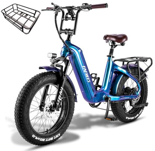 Fafrees F20 Master E-Bike Mountainbike 20 Zoll [ OFFIZIELL ] 48V/22,5AH Batterie, Elektrofahrrad 60N.m, Falt Ebike, E Trekkingrad Damen Hydraulische Scheibenbremsen, Elektrisches Fahrrad