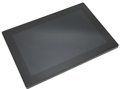 ASHATA Moniteur à écran Tactile 10,1 Pouces 1920 X 1200 HD 160° IPS Display pour/Ordinateur/Consoles de Jeu, 10 Points Tactiles, Simple, Pilote (Prise UE)