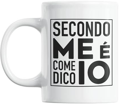 Gesar Tazza Divertente da Ufficio - Tazza Secondo me è come dico io - Idee Regali Originali per Uomo e Donna - Regalo di compleanno - Festa della Mamma - Frasi Divertenti