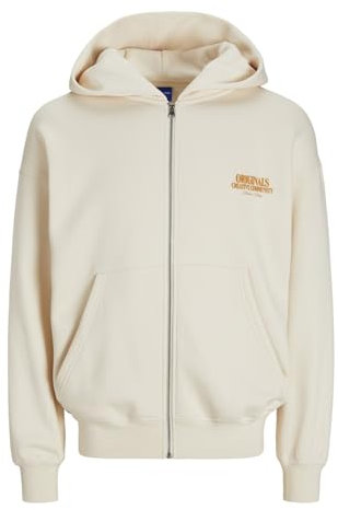 JACK & JONES JORROXBURY Back Sweat Zip Hood