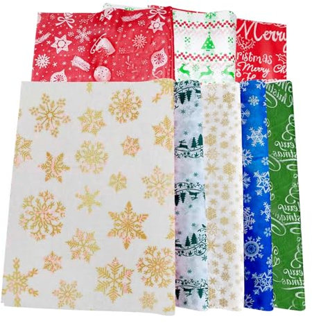 Transparentpapier Bunt50 x 35CM,8 Farben Seidenpapier Tissue Paper Glanzpapier zum Basteln Bastelpapier für Geburtstag Hochzeit Weihnachten Dekoration Verpackung(96 Blatt )