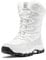 HOBIBEAR Kinder Schneestiefel Wasserdicht Outdoor Warm Kunstfell Gefüttert Winterschuhe Weiß，31 EU
