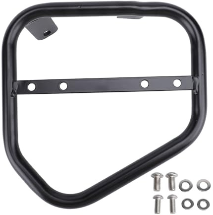 Supporto per Borsa Laterale per Moto, Staffa per Montaggio Laterale in Ferro Anodizzato Ripiano per Bagagli per Scrambler 800, 400 Dal 2015 Al 2022 (A sinistra: DS638 BBZJ)