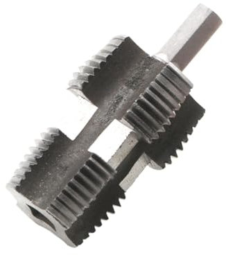 Threading Plumbing Tap, Wire Opener Pipe Tap, Alloy Thread Cutting Tool, Wear-Resistant, Anti-Slip Design, Electric Drill Attachment, for Water Pipe Inner Holes, 2.05 Inches