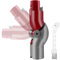 SRunDe Schnellauslöse-Adapter, Flex Adapter Kompatibel mit Dyson Staubsauger V7 V8 V10 V11 V15, Unterer Adapter Schnellverschluss Biegeadapter für Dyson Ersatzteile Flex Adapter mit Bürste