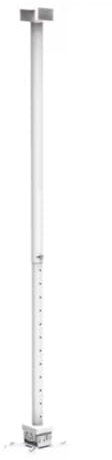 Support Plafond Universel pour vidéoprojecteur - Bras télescopique de 111 à 198 cm