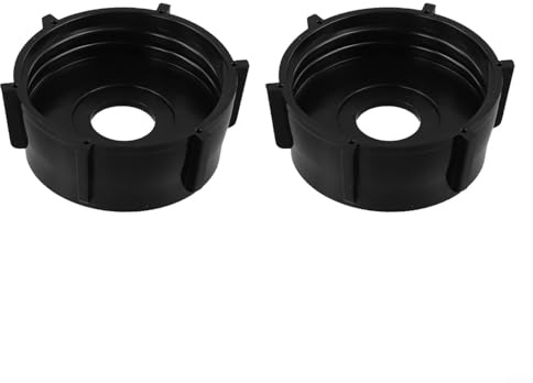 Honseadek Base de plástico de repuesto para batidora Oster Jar para licuadoras Oster de alta resistencia, color negro, compatible con piezas de sombrero