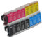 12 kompatible Druckerpatronen für Brother DCP 130C 540CN MFC 235C ersetzen LC970 LC1000 37ml HC