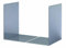 Durable Buchstütze Metall S, Set mit 2 Stück, silber, 324323