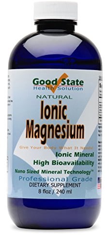 Good State | Liquid Ionic Magnesium | Dietary Supplement | Great for Digestive System | 96 Servings | 8 Fl oz Bottle